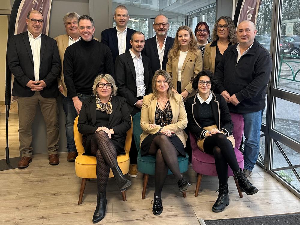 l'équipe de l'agence Coeur Entreprise